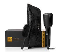 ghd Duet Style Gift Set - Piastra asciugacapelli 2-in-1 con spazzola ghd paddle brush e custodia termoresistente. Asciuga e liscia i capelli insieme, senza danni da calore