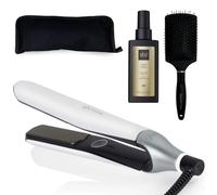 ghd GHD - Piastra Capelli Bianchi GHD CHRONOS + Olio Termo Protettivo GHD + Kit da Viaggio HAIRPRICE + Spazzola Hairprice