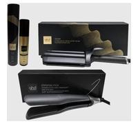 GHD Kit Con Piastra Chronos Max Nera Piu' Wave Triple Barrel In Omaggio Termoprotettore Piu Spray Curl Ever After