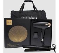 GHD Kit Con Piastra Platinum+ Nera E Phon Helios Nero 2200 Watt In Omaggio Borsa Adidas