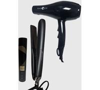GHD Kit Con Piastra Platinum + Phon Black Star Turbo Piuma 1700 Watt + Omaggio Lacca Perfect Ending