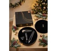 ghd deluxe gift set core - chronos, piastra professionale e helios, asciugacapelli