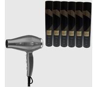 GHD Phon Retro' Cassiopea 2400 Watt Con Due Beccucci Piu' 6 Lacche Perfect Ending 400 Ml