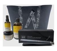 GHD Piastra Chronos Nera +kit Mare Con Shampoo Elgon Sun 500 Ml Maschera 300 Ml E Wave Lock In Omaggio Borsa