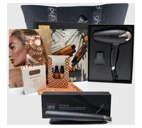 GHD Piastra Chronos Ner Phon Helios 2200 Watt Piu' Kit Mare Selective 3x 100 Ml + Lip Balm E Foulard In Omaggio Borsa