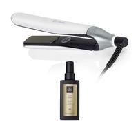 GHD Piastra per capelli GHD CHRONOS Bianca + Olio Termoprotettivo Sleek