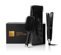 ghd Platinum+ Set regalo festivo, piastra per capelli, con spazzola piatta e borsa resistente al calore, styler intelligente che predice le esigenze dei tuoi capelli