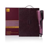 ghd Set Regalo Duet Style Cherry Chic, Piastra Asciugacapelli Professionale in Tonalità Rosso Ciliegia, con Elegante Cofanetto Viaggio, Capelli Lisci e Lucenti fino a 48H Senza Danni Termici