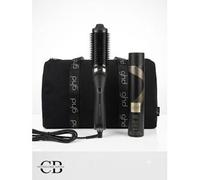 GHD Spazzola Duet Blw Dry Nera Piu' Lacca Perfect Ending Piu' Borsa