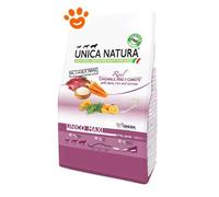 Gheda Dog Unica Natura Maxi Cinghiale Riso e Carote - Gheda Dog Unica Natura Maxi Cinghiale Riso e Carote - Sacco Da 2,5 Kg