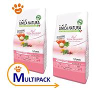 Gheda Dog Unica Natura Mini Salmone Riso e Piselli - Offerta [PREZZO A CONFEZIONE] Quantità Minima 2, Sacco Da 7,5 Kg