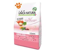 Gheda Dog Unica Natura Mini Salmone Riso e Piselli - Gheda Dog Unica Natura Mini Salmone Riso e Piselli - Sacco Da 2,5 Kg