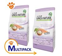 Gheda Dog Unica Natura Mono All Breed Trota Riso e Favini - Offerta [PREZZO A CONFEZIONE] Quantità Minima 2, Sacco Da 12 Kg