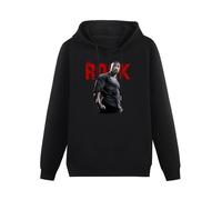 Ghee Dwayne Johnson The Rock Unisex Hooded Printed Pullover Hoodies Mens Black Sweatshirts Black XL