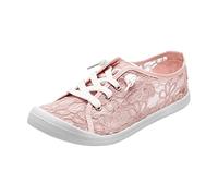 Ghemdilmn Scarpe da trekking casual da donna a taglio basso, comode estive e all'aria aperta, per il tempo libero, scarpe da viaggio, con stampa classica, Colore: rosa., 38 EU