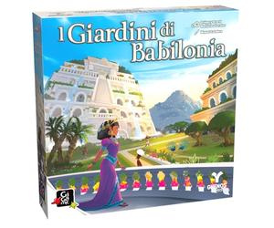 Ghenos Games I Giardini di Babilonia - Gioco da Tavolo - Gioco Competitivo per Adulti e Ragazzi dai 10 Anni - 1-5 Giocatori - Durata 30min - Edizione Italiana