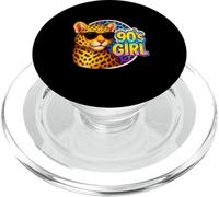 Ghepardo anni '90 ragazza festa di compleanno arcobaleno leopardo stampa anni '90 PopSockets PopGrip per MagSafe