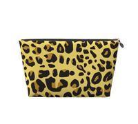 Ghepardo Leopardo Giallo, Borsa da toilette Borsa per trucco Borsa per cosmetici Borsa da toilette da viaggio portatile