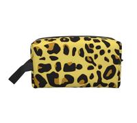 Ghepardo Leopardo Giallo, Borsa per il trucco Borsa per cosmetici Borsa da viaggio portatile da viaggio Borsa per trucco Organizer