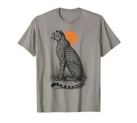 Ghepardo Maculato al Tramonto - Safari, Savana Maglietta