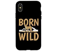 Ghepardo selvatico nato Fauna selvatica Animale Zookeeper Zookeeping Custodia per iPhone X/XS
