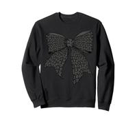 Ghepardo Stampa Pelle Leopardata Nero Grigio Modello Ragazza Coquette Felpa