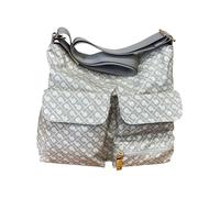 Gherardini BORSA DONNA SACCA DA SPALLA TASCHE Esterne TRACOLLA REGOLABILE 0332 (AVORIO)