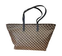 Gherardini BORSA DONNA Shopper grande da spalla/chiusa con zip B0110 (TOFFEE)