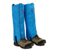 Ghetri Impermeabili 600D Oxford Anti-Strappo per Sci | Rivestimento idrorepellente, respinge pioggia e neve, mantiene gambe e stivali asciutti(Blue 48*43cm)