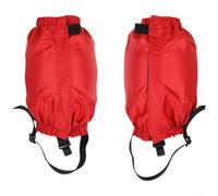 Ghetri Impermeabili Neve Nylon per Sci Escursionismo | Design 3D ergonomico, aderenza perfetta, riduce scivolamento, sentieri impervi, sicurezza massima(Red)