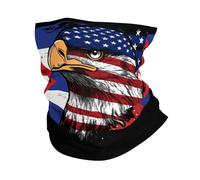 Ghetta Da Collo America And Cuba Cuban Flag Combine Eagle Passamontagna Multifunzione Fascia Capelli Protezione Uv Scaldacollo Per Campeggio Outdoor Attività Ciclismo 25X50CM
