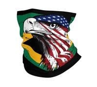 Ghetta Da Collo America And Jamaica Jamaican Flag Eagle Fascia Capelli Multifunzione Passamontagna Protezione Uv Scaldacollo Per Campeggio Outdoor Attività Ciclismo 25X50CM