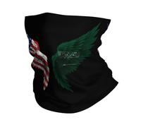 Ghetta Da Collo America And Saudi Arabia Saudi Arabian Wing Flag Fascia Capelli Traspirante Passamontagna Protezione Uv Scaldacollo Per Uomo Donna Campeggio Ciclismo 25X50Cm