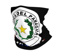Ghetta Da Collo Coat Of Arms Of Paraguay Paraguayan Flag Fascia Capelli Multifunzione Scaldacollo Protezione Uv Passamontagna Per Escursionismo Pesca Ciclismo 25X50CM