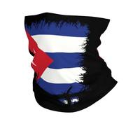 Ghetta Da Collo Cuba Cubans Flag Scaldacollo Durevole Fascia Capelli Multifunzione Passamontagna Per Outdoor Attività Campeggio Ciclismo 25X50CM