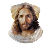 Ghetta da Collo Lord Jesus Sciarpa al Collo Antipolvere Antivento Ghetta per Ciclismo Escursionismo attività 25X50Cm