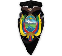 Ghetta da Collo National Emblem of Ecuador Bandana Adulto Headwrap Durevole Fascia per Capelli per Escursionismo, Yoga, Motocicletta