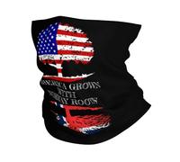 Ghetta Da Collo Norway Norse Norwegians Flag And America Flag Passamontagna Durevole Scaldacollo Multifunzione Fascia Capelli Per Escursionismo Outdoor Attività Campeggio 25X50CM