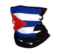 Ghetta Da Collo Vintage Cuba Cuban Flag Scaldacollo Protezione Uv Fascia Capelli Durevole Passamontagna Per Campeggio Escursionismo Pesca 25X50CM
