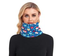 Ghetta per uomini e donne, termica, spessa, calda, foderata in pile freddo, corsa 4 luglio, festa dell'indipendenza a tema americano, colori pastello carini