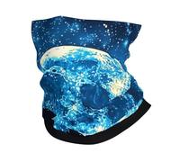 Ghetta Wolves Moon Starry Wolf Night Sky Howlin Wild Animal Sciarpa A Mezza Faccia Traspirante Multiuso Passamontagna per attività Yoga Escursionismo 25X50Cm
