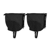 Ghette alte da corsa per uomo e donna, impermeabili per gambe e caviglie (nero)