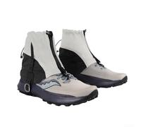 Ghette basse per escursionismo, copriscarpe da corsa impermeabili con tessuto in nylon 20D, protezioni leggere per gambe per passeggiate all'aperto e montagne bagnate (grigio)