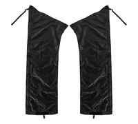 Ghette da gamba regolabili da uomo, protezione per gambe impermeabili e regolabili, unisex, ghette da trekking, da uomo, per la pratica del ciclismo all'aperto, dell'alpinismo, della pesca e del