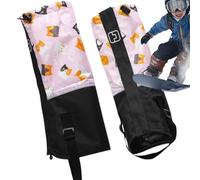 Ghette da neve per bambini - Protezione impermeabile per gambe da trekking, ghette leggere da campeggio per ragazzi e bambini | avventure invernali all'aria aperta, per giocare, ciaspolate, sci