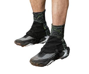 Ghette da trail running, regolabili e traspiranti, 1 paio di ghette per scarponi da trekking, per alpinismo, campeggio, , corsa, deserto, viaggi, caccia