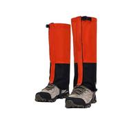 Ghette Da Trekking For Esterni, Ghette Da Neve Leggere Antivento, Coprigambe Regolabile, For Caccia In Montagna, Passeggiate Sulla Neve, Arrampicata(Orange,S)