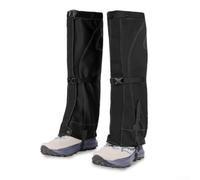 Ghette da trekking grandi da 56 cm, 46 cm, vestibilità coscia regolabile | Interno in pile composito, altezza 56 cm, esterno antivento, per una vestibilità rapida e adatta ai guanti