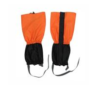 Ghette Da Trekking Lunghe 47 Cm, Ghette For Scarponi Da Neve Antivento, Leggere Facili Da Trasportare, Coulisse Superiore E Tenuta Regolabile, For La Caccia All'arrampicata(Orange)