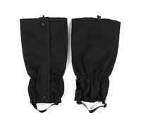 Ghette For Le Gambe, Copriscarpe Lunghi Regolabili, Un Paio Di Ghette Pieghevoli For Esterni, Adatte For Sci, Escursionismo E Lavori Agricoli.(Black)